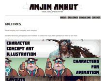 Tablet Screenshot of anjinanhut.com